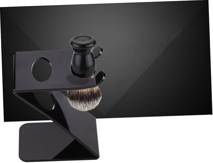 Beaupretty Razor Holder Stand Shaving Brush Rack Razor Brush Holder Shaving Kit Organizer