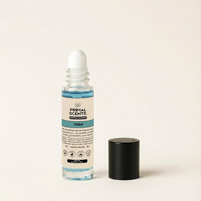 Natural Mens Fragrance Roll On's - Alcohol and Chemical Free, Essential Oil Cologne, Pheromone Cologone - 100% Natural Ingredients
