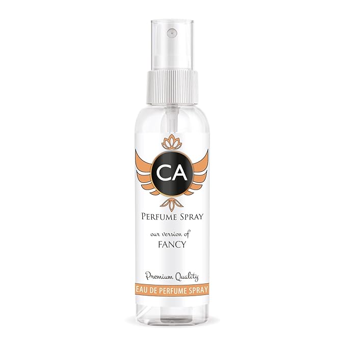 CA Perfume Eco Refill Impression of Fancy for Women Amber Vanilla Long Lasting Fragrance Eau De Parfum 2 Fl Oz 60ml