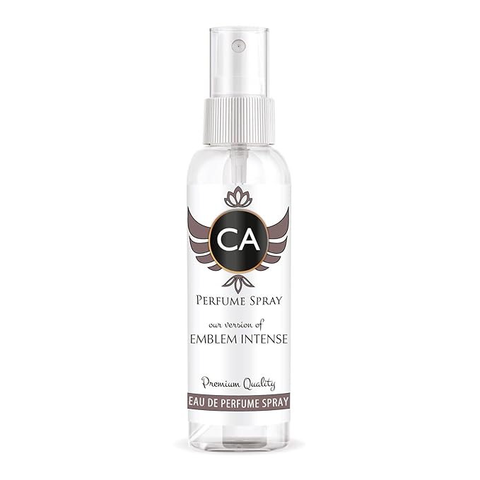 CA Perfume Eco Refill Impression of Emblem Intense for Men Aromatic Spicy Long Lasting Fragrance Eau De Parfum 2 Fl Oz 60ml
