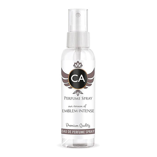 CA Perfume Eco Refill Impression of Emblem Intense for Men Aromatic Spicy Long Lasting Fragrance Eau De Parfum 2 Fl Oz 60ml
