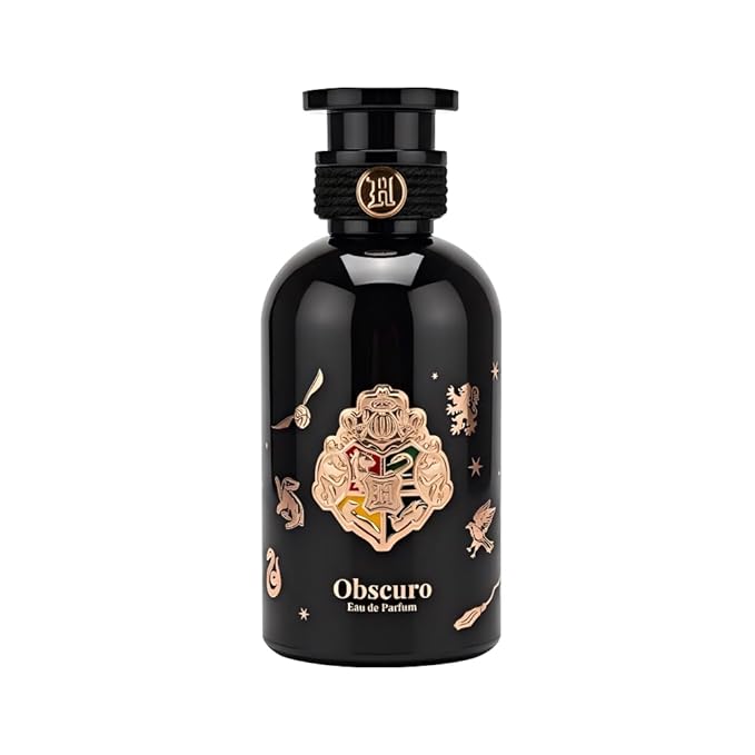 MINISO Harry Potter Obscuro Perfume – Oriental Woody Amber Eau de Parfum, Warm Spicy Long-Lasting Scent for Unisex, 3.38 FL OZ / 100 ml
