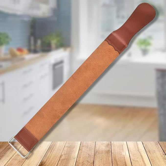 Sharpening Strop Dual-sided Leather Strap for Efficient Maintenance Barber Shop