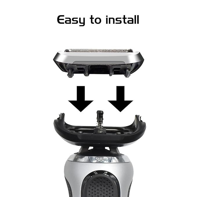 73S Series 7 New Generation Shaver Replacement Head for Braun S7 Electric Shavers - Compatible with Braun Shaving Razor Model 7020s, 7025s, 7027 cs, 7071cc, 7075cc, 7085cc