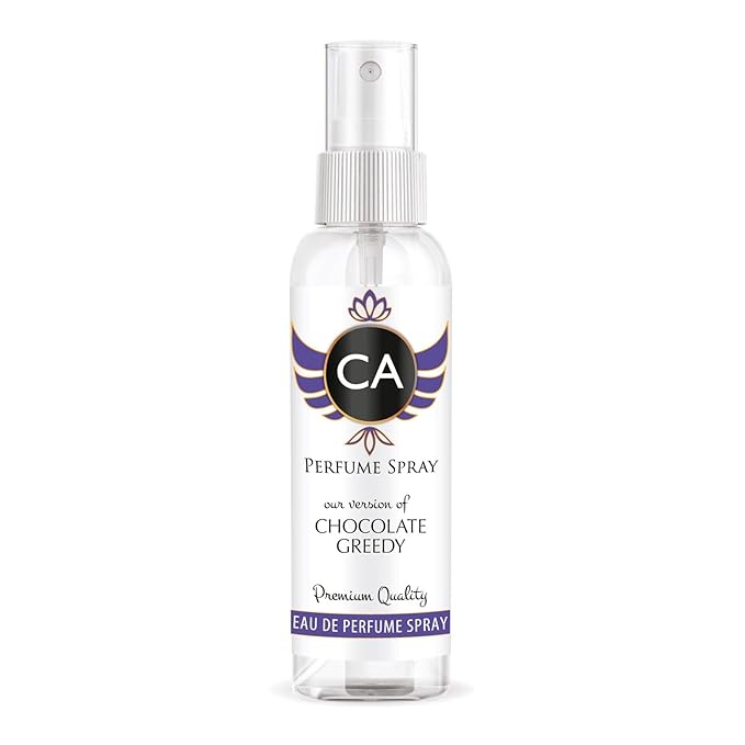 CA Perfume Eco Refill Impression of Chocolate Greedy for Unisex Amber Vanilla Long Lasting Fragrance Eau De Parfum 2 Fl Oz 60ml