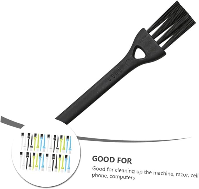 36pcs Razor Cleaning Brush Electric Shaver Brush Soft Bristles for Beauty Salon Personal Use