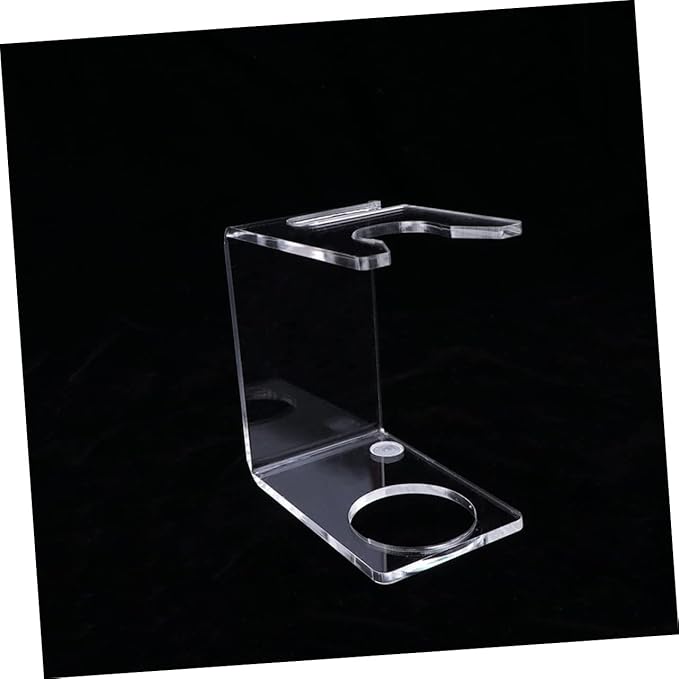 Mipcase 3pcs Hu Brush Holder Razor Brush Stand Organized Storage Rack for Shaving Tools for Home Barbershop