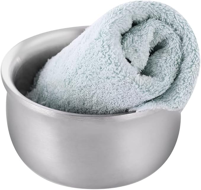Cumberbatch Stainless Steel Shaving Bowl For Men, Men's Shaving Soap Bowl
