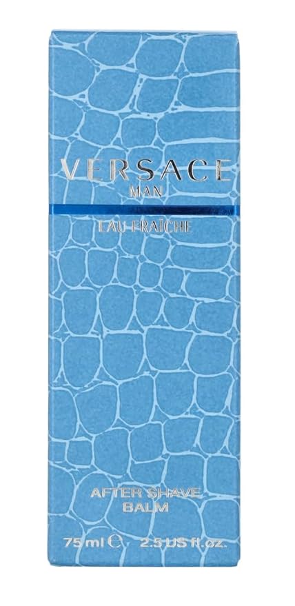 Versace Man Eau Fraiche Aftershave Balm 2.5 Oz / 75 Ml for Men by Gianni Versace