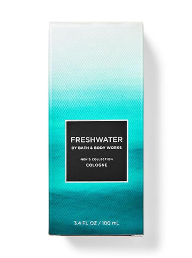 Bath and Body Works Men's Fragrance 3.4 Ounces Cologne Spray (Freshwater)