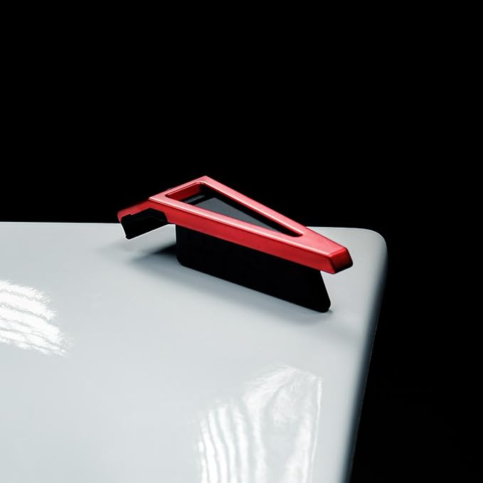 HYPE X1 Razor Stand - CNC Machined Aerospace-Grade Aluminum - Secure & Stylish Storage for X1 Razor - Prevents Blade Dulling and Corrosion - Enhances Hygiene & Aesthetics -Silver