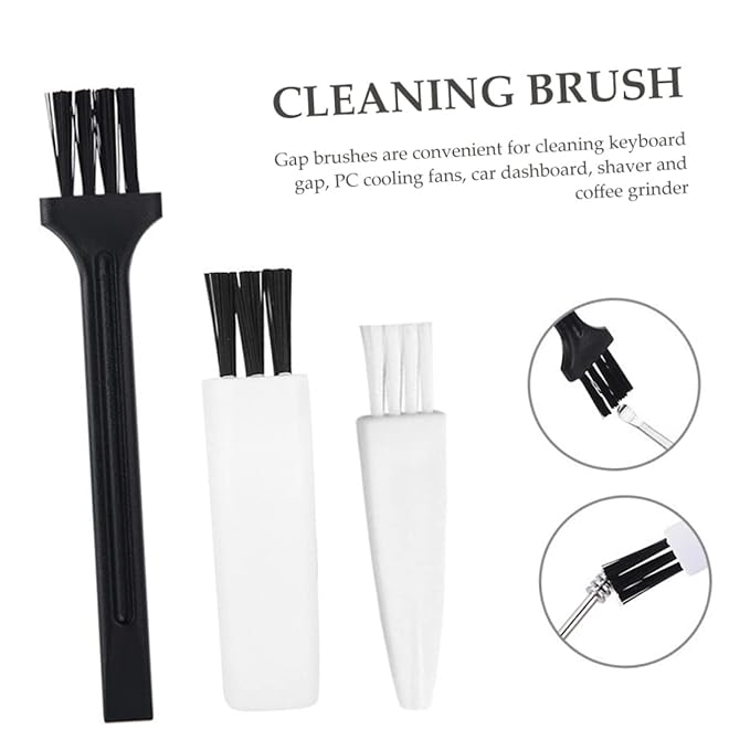 Angoily 120pcs Shaving Brush Small Brush for Household Use Beard Shaver Cleaning Hair Clipper Replacement Electric Shaver Barber Shop Accessory