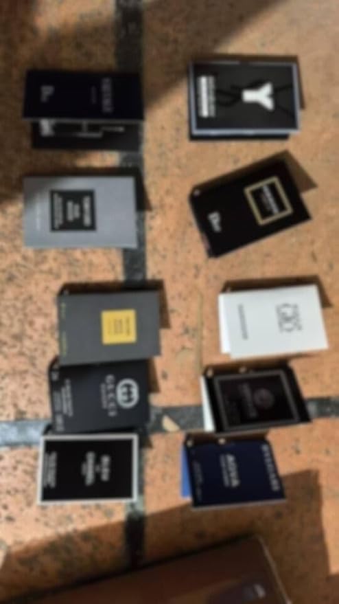 Selection of 11 Designer Cologne Sample Vials For Men Mixture of Perfumes - Excellent Quality Products - Mix of Scents for all situations - Great for Travel and Smelling Nice at all Times