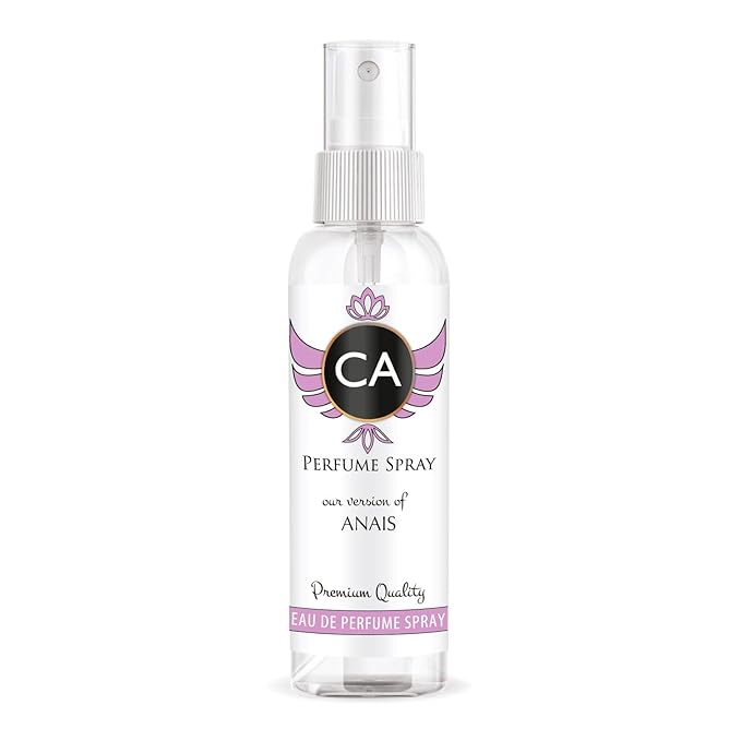 CA Perfume Eco Refill Impression of Anais for Women Floral Long Lasting Fragrance Eau De Parfum 2 Fl Oz 60ml