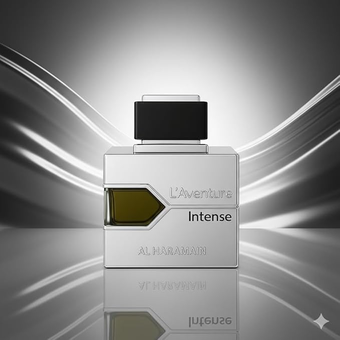 Al Haramain L'Aventure Intense for Men Eau de Parfum Spray, 3.4 Ounce