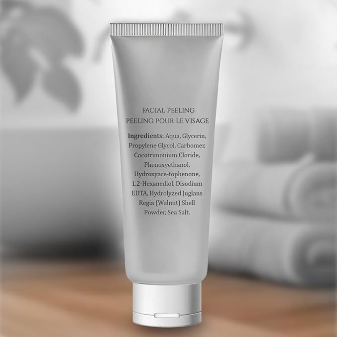 Vivo Per Lei Dead Sea Day Cream - Night Cream and Facial Peeling - Set of 3 - Anti Aging Skin Care For Men and Women- 11.09 FL OZ
