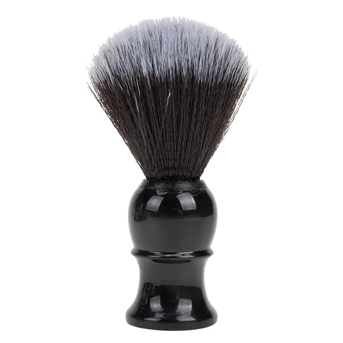 Premium Badger Shaving Brush for Men – Soft Bristles & Wood Handle | Perfect Shaving Cream Brush for Wet Shave | Luxury Gift for Men, Dad & Boyfriend, Black
