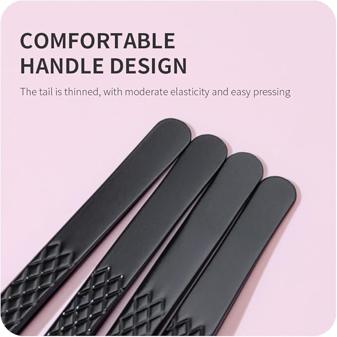 Lash Tweezers for Eyelash Extensions,Precision Fiber Tip for Volume Eyelash Extensions,Lash Extension Tweezers for Easy Application and Removal-A02+05+06