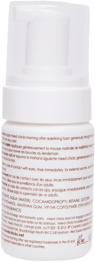 Mixed Chicks Morning After Redefining Hair Foam, 3.4 fl.oz.