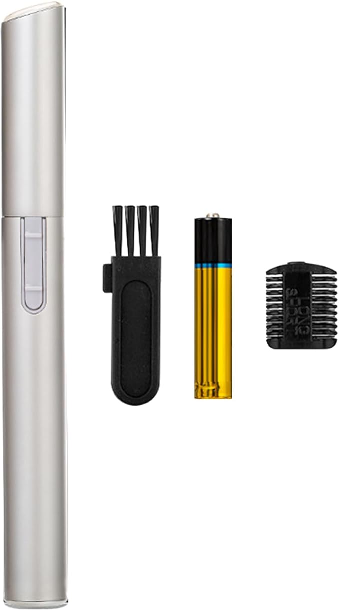 Electric Eyebrow Trimmer - Facial Hair Remover Electric Eyebrow Trimmer | Versatile Silent Trimming Device Beauty Tools for Face Leg Chin Lip Area Arm Armpits Body Daily Office Travel