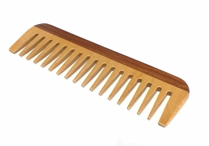 Handmade Wooden Beard Comb DC08R