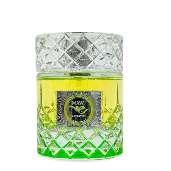 Paris Corner | Mawj Appletini EDP 3.4 Fl Oz | A Unisex Cardamom and Bergamot Perfume Blending Fruity and Spicy Notes for an Irresistible Scent for Any Occasion