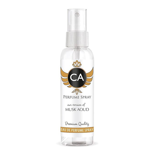 CA Perfume Eco Refill Impression of Musk Aoud for Unisex Chypre Floral Long Lasting Fragrance Eau De Parfum 2 Fl Oz 60ml