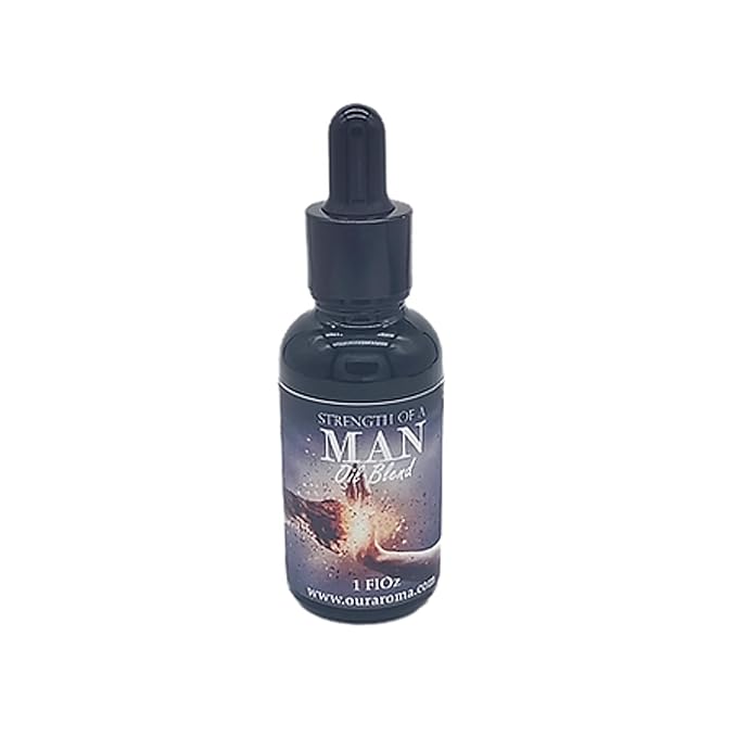 Our Aroma Scent of a Man Lujo Collection Scent Blend Oil - Fresh and Woodsy Scent - Men's Cologne Scent (1 FlOz)