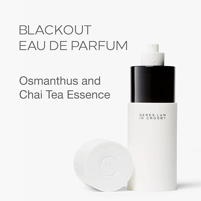 Derek Lam 10 Crosby - Blackout- 1.7 Oz Eau De Parfum - Fragrance Mist For Women - Woody And Floral Scent - Perfume Spray With Milky Osmanthus And Sweet Chai Tea Accords