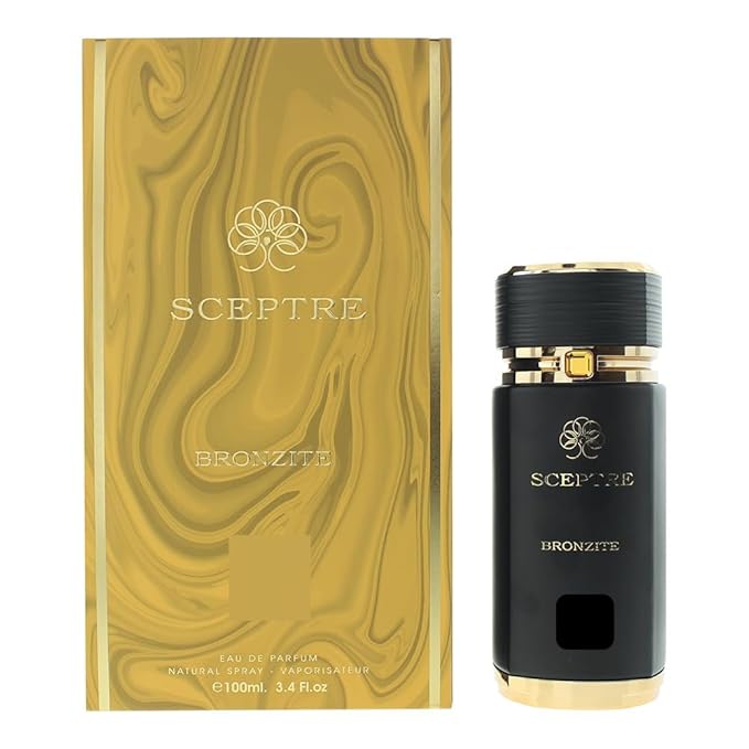 Bronzite Eau de Parfum – Long Lasting Perfume for Men – 100ml / 3.4 Fl Oz Natural Spray – Warm Woody Amber Fragrance – Sophisticated Masculine Scent