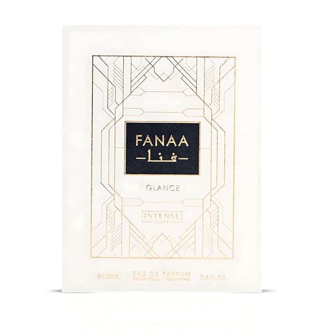 INTENSE ELITE Fanaa Glance Eau De Parfum for Women 100ML (3.4Oz) Arabian Perfumes For Women With Bergamot & Green Leaf Notes Long Lasting Perfume