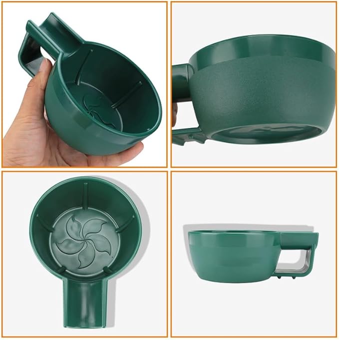 Plastic Shaving Bowl for Men Deep Shaving Soap Container Mouth Anti-slip Shave Cup Bowl for Home and Travel