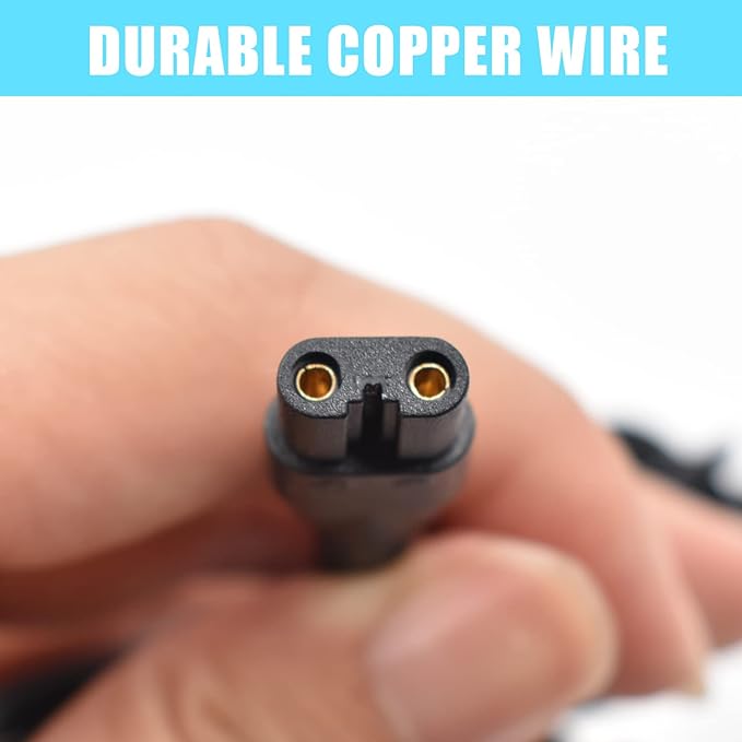 Charger Cord Fit for Manscaped Lawn Mower 3.0/2.0 Electric Groin Hair Trimmer Replacement Charging Cable Power Cord Adapter