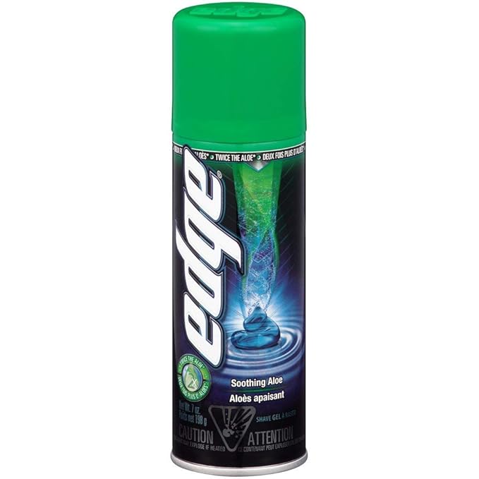 Edge Shave Gel Soothing Aloe 7 oz (Pack of 3)
