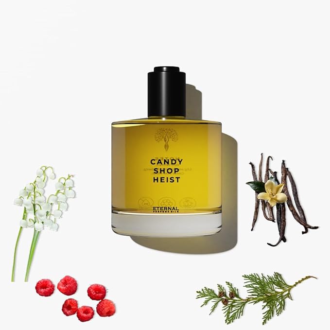 Eternal perfume oils Candy Shop Heist Perfumes for womens Inspired by Sec0nd Wife Womens Perfume Long Lasting Perfume Eau De Parfum 1.69 FL Oz Perfume for women with 1 FL Oz Designer Perfume Oil