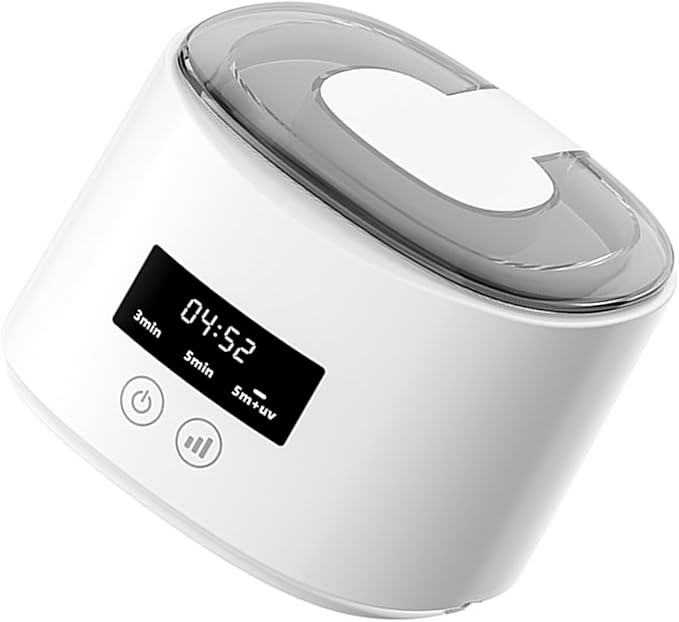 Dentals Appliance Cleaner Wireless Charging Base Quiet Operate Automatic Machine for Dentals Appliances