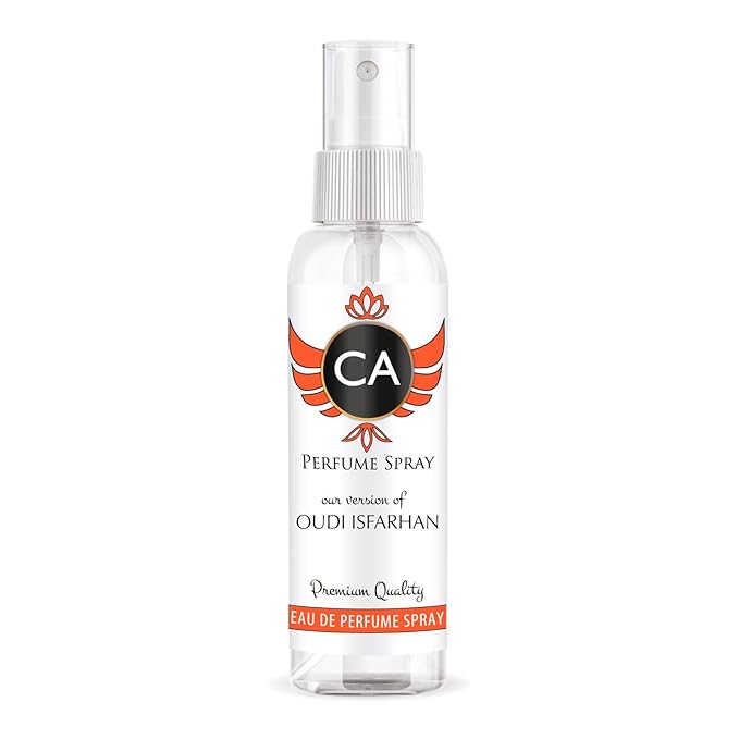 CA Perfume Eco Refill Impression of Oudi Isfarhan for Unisex Amber Floral Long Lasting Fragrance Eau De Parfum 2 Fl Oz 60ml