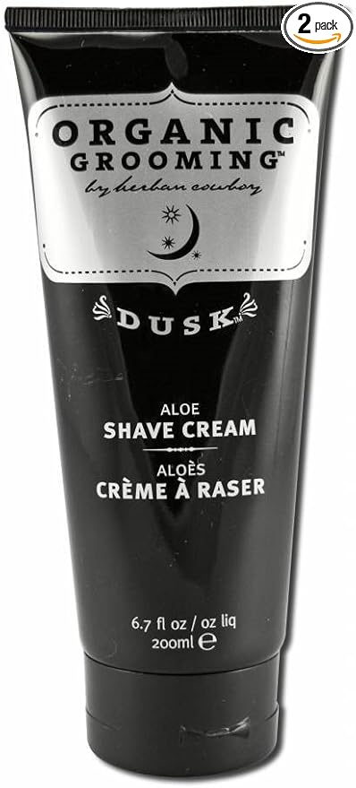 Herban Cowboy Aloe Shaving Cream Dusk - 6.7 oz- Pack of 2