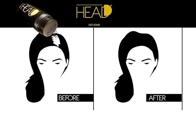 (MEDIUM BROWN) | Plant Based I Full Hair in Seconds | Lightweight Hair Buidling Fibers for Thinning Hair Men & Women | Styling Powder | Hair Loss Products | The Sexiest Way to Fuller Hair!