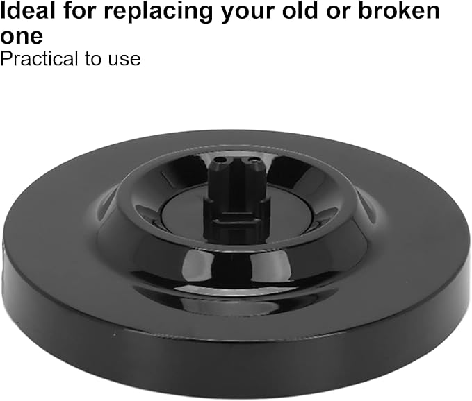 Universal Electric Shaver Charging Stand - Level Round Shape, Deep Design, Wide and Beautiful - Men's Shaver Charger Base in Black