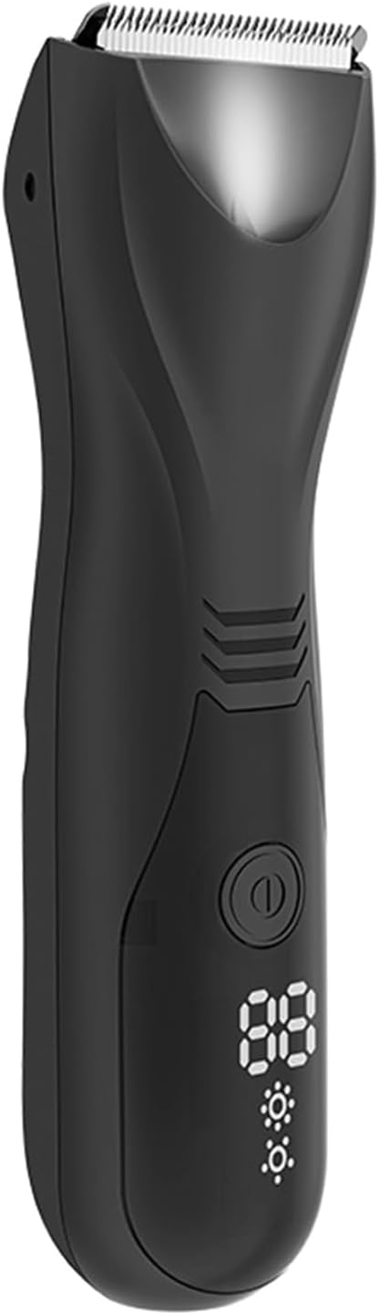 Groin Hair Trimmer Electric for Men Pubic for Pubic/Body/Groin Grooming Groomer Rechargeable Groomer
