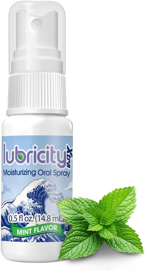 Moisturizer Oral Spray - Advanced Formula - Hyaluronic Acid and Xylitol, Saliva Substitute Oral Spray, The Most Satisfactory Solution in Dry Mouth Products (0.5 Fl. Oz., Mint)