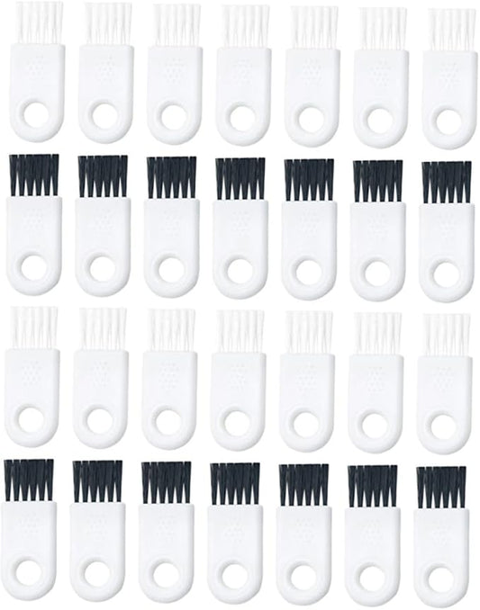 KOMBIUDA 30pcs Electric Shaver Cleaning Tools Brush for Keyboards and Hard Reach Spaces and Bristles for Grooming and Maintenance