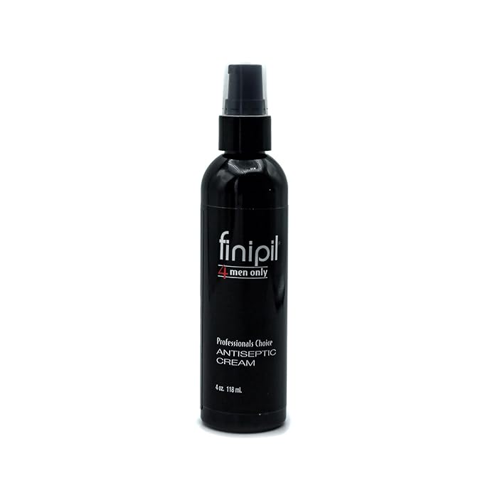 finipil Cream for Ingrown Hair for Mens After Shave 4 Fl oz, clear