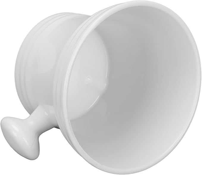 Shaving Soap Bowl Plastic Men Shaving Mug with Handle for Home and Travel Large Capacity and Portable