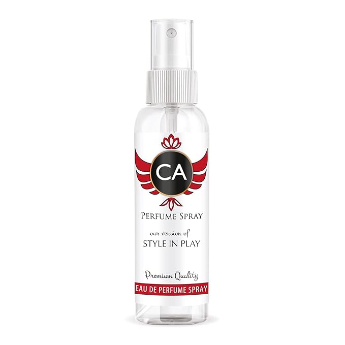 CA Perfume Eco Refill Impression of Style In Play for Men Woody Floral Musk Long Lasting Fragrance Eau De Parfum 2 Fl Oz 60ml