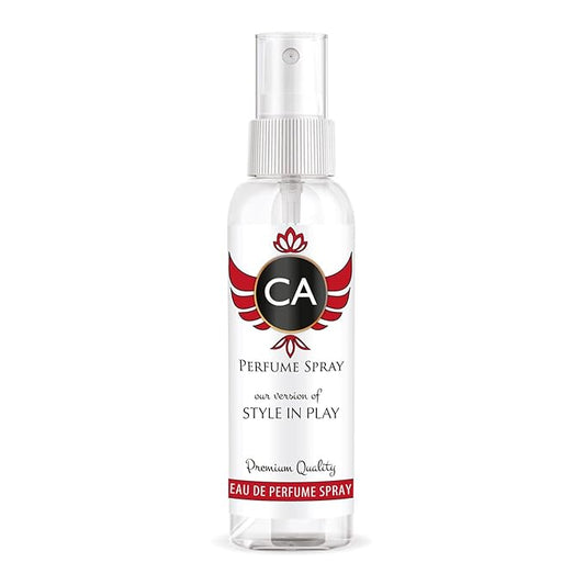 CA Perfume Eco Refill Impression of Style In Play for Men Woody Floral Musk Long Lasting Fragrance Eau De Parfum 2 Fl Oz 60ml