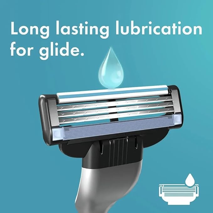 MACH 3 - Handle w/1 Cartridge & Turbo REFILLABLE Razor