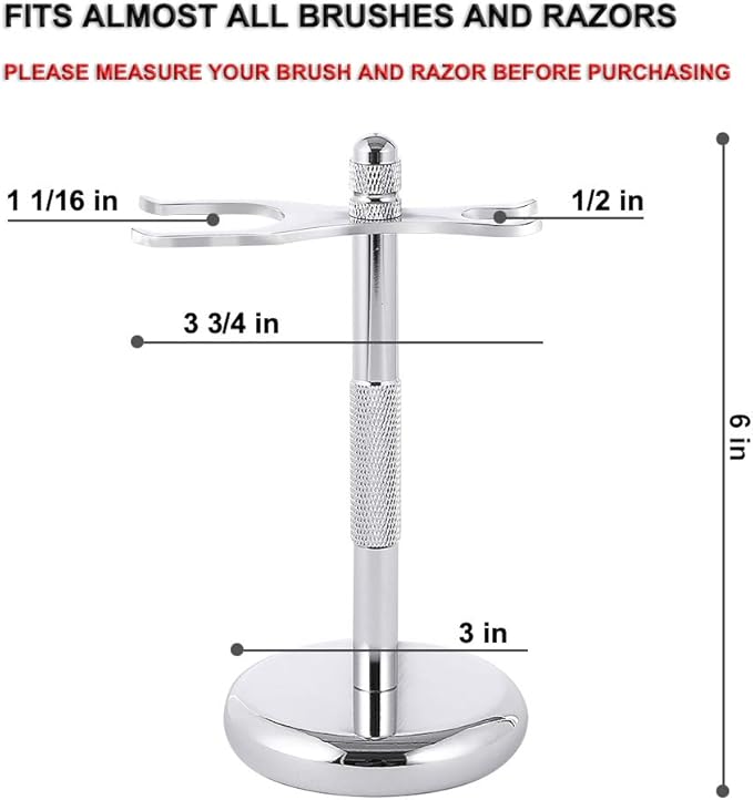 Cumberbatch Safety Razor Stand For Men, Mens Shaving Brush Stand