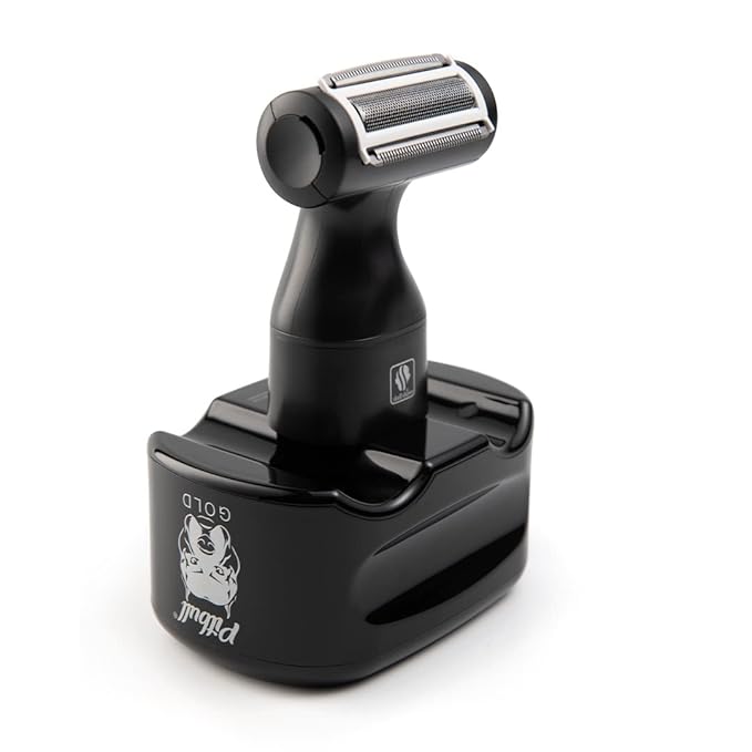 Skull Shaver Foil Attachment - Close Shave for Delicate Areas - Stainless Steel Head Foil Shaver - Compatible with Pitbull, Palm & Butterfly Kiss Shavers